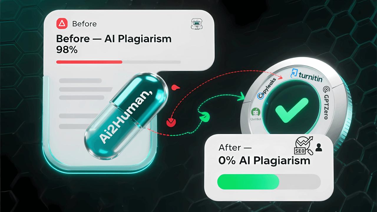 AI Humanizer Dashboard Preview